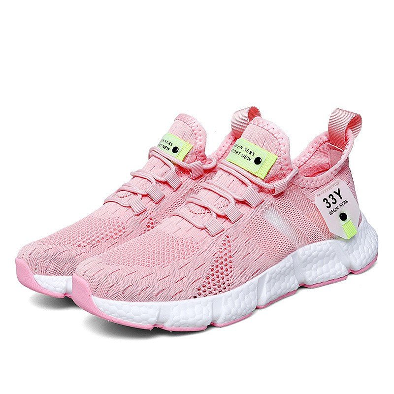 Verão feminino sapatos esportivos confortáveis tênis ao ar livre sapatos - Confortiva