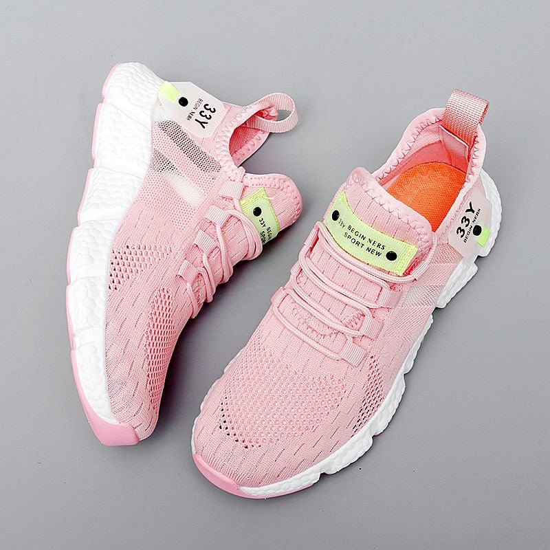 Verão feminino sapatos esportivos confortáveis tênis ao ar livre sapatos - Confortiva